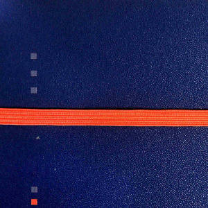 Orange elastic band